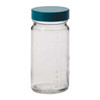 Beaker Bottle, Glass, 60 mL / 2 fl oz Capacity, Not Rated Type III, 48 PK