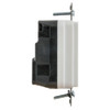 Hubbell USBReceptacle,20A,1-2hp,Wht,Thrmplstc SNAP8300UACW