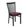 Hercules Restaurant Chair, 17-1/4 in W 18-3/4" L 34-3/4" H