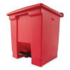 Rubbermaid® Commercial CONTAINER,STEP-ON 8 GL,RD FG614300RED USS-RCP6143RED