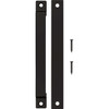 National Hardware 10 In. Black Modern Gate Pull N166-022
