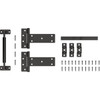 National Hardware 4-Piece Black Industrial Gate Kit N166-036