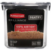 Rubbermaid Brilliance 7.8 Cup Brown Sugar Pantry Airtight Food Storage Container 2183248 603436