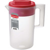 Rubbermaid 1 Gal. Simply Pour Plastic Pitcher with Multi-Function Lid 2122590