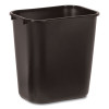 Rubbermaid® Commercial WASTEBASKET,PLAS,15H,BK FG295600BLA USS-RCP295600BK