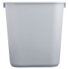 WASTEBASKET,RECTNG SM GY