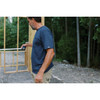 Berne Performance Men's 3XL Space Blue Short Sleeve Pocket T-Shirt BSM38SBLR560 745641
