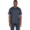 Berne Performance Men's 2XL Tall Space Blue Short Sleeve Pocket T-Shirt