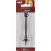 National Hardware 4 In. Matte Black Rigid Door Stop N830-551 219466