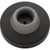 National Hardware 4 In. Matte Black Wall Door Stop N830-584