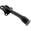 National Hardware 4 In. Matte Black Kickdown Door Stop N830-587