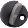 National Hardware Matte Black Adjustable Floor Door Stop N830-588
