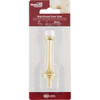 National Hardware 3 In. Brass Rigid Round Door Stop N830-545 214927
