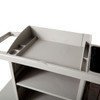 Rubbermaid Commercial Housekeeping Cart,50 in H,30 gal Cap. 1969596