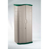 17 cu ft Resin Vertical Outdoor Storage Shed, Sandstone  FG374901OLVSS