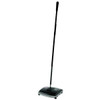 Rubbermaid Commercial Manual Floor and Carpet Sweeper,6-1/2" FG421288BLA