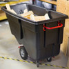 Rubbermaid Commercial 1 cu. yd. 850 lb. Tilt Truck FG131400BLA