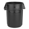 BRUTE 44 gal Round Heavy Duty Plastic Can, Blue, None, Plastic, Not Applicable  FG264360BLUE