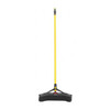 18 in Sweep Face Angle Broom, Medium, Synthetic, Black