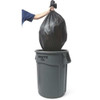 BRUTE 20 gal Round Heavy Duty Plastic Can, Blue, None, Plastic, Not Applicable  FG262000BLUE
