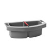 Rubbermaid Commercial Caddy,Gray,Polyethylene FG264900GRAY
