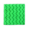Hygen(TM) Microfiber Microfiber Cloth, Green,PK12