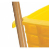 11 gal WaveBrake Down Press Mop Bucket and Wringer, Yellow, Polypropylene  FG757688YEL