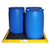 Enpac Spill Containment Tray, 24 gal Spill Capacity, 4 Drums 5760-YE-G