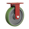 Hamilton Plate Caster,Rigid,Polyurethane,11 1/2"H R-FM-10DB