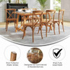 Flash Furniture Hercules Chair, 20-1-4 in W 23-1-4" L 35" H XU-X-PEC-GG