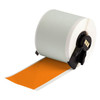 Brady Continuous Label Stock, Orange, Gloss, 2 in W M6C-2000-595-OR