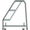 Ballymore 28 1-2 in H Steel Rolling Ladder, 3 Steps, 450 lb Load Capacity 318GSU