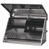 Triangular Top Chest, 0 Drawer, Silver, Aluminum, 31" W x 15-5-8" D x 18-1-4" H  ME300AL