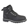 Men's 6-Inch Work Boot, 9 1/2 M, Steel Toe, 6 in H, Black, W10694
