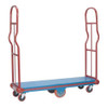 Dayton Platform Truck, Red, Steel, 2,000 lb 4VMD7