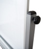 Luxor 48 in  x 36 in  Mobile Magnetic Combination Ghost Grid-Whiteboard MB4836LB