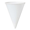 Dart Bare Eco-Forward Treated Paper Cone Cups, 4.25 oz, White, PK5000 SCC 42BR