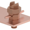 Burndy Bolt Connector,Bronze,Overall L 1.93in KC25