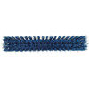 Vikan 2 1-2 x 19 in Sweep Face Broom Head, Stiff, Synthetic, Blue 29203