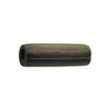 Coiled Spring Pin, 1/4 in Outside Dia, 1-1/8 in L, Steel, 25 PK
