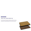 Flash Furniture Natural-Walnut Reversible Top, 24 x 30 XU-WNT-2430-GG