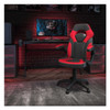 Flash Furniture Gaming Chair, Padded Flip-up, Red CH-00095-RED-GG