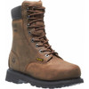 Wolverine Men's 8-Inch Work Boot, 12 XW, Steel Toe, 8 in H, Brown, W05680 W05680