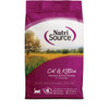 NutriSource 4 Lb. Chicken & Rice Dry Cat & Kitten Food 28003