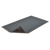 Entrance Mat, Polypropylene, 3-8 in Thick, Blue, 4 ft W x 6 ft L  167S0046BU