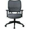 Desk Chair Desk Chair, Adjustable Arms, 18.56" to 22-3-4" Height, Fabric, Gray  13-V44N1WA