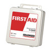 First Aid Kit and Housing, Plastic 204 Components, 50 People Served