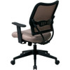 Desk Chair Desk Chair, Adjustable Arms, 19-3-4" to 23-3-4" Height, Fabric, Brown  13-V88N1WA