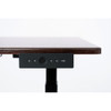 48 in  3-Stage Dual Motor Electric Stand Up Desk - Black - Dark Walnut  STANDE-48-BK/DW