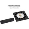 Mind Reader Anchor Coffee Pod Holder with Clock - Black - 1 Each PODCLOCK SPR-EMSPODCLOCK